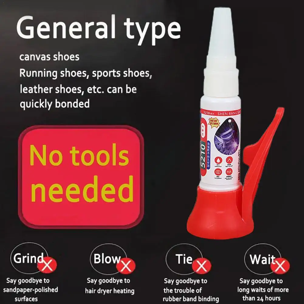 

Instant Fast Adhesive 20ML Bottle Stronger Super Glue Multi-Purpose Fix HOT Super Strong Liquid Colorless Glue