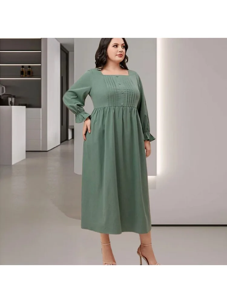 Рисунок 6 - Осеннее платье средней длины с