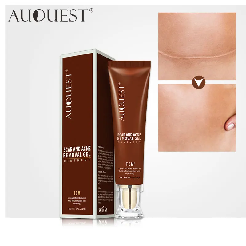 

AUQUEST Scar Repair Cream Stretch Marks Acne Remove Promote Cell Regeneration Freckles Spots Removal Skin Care