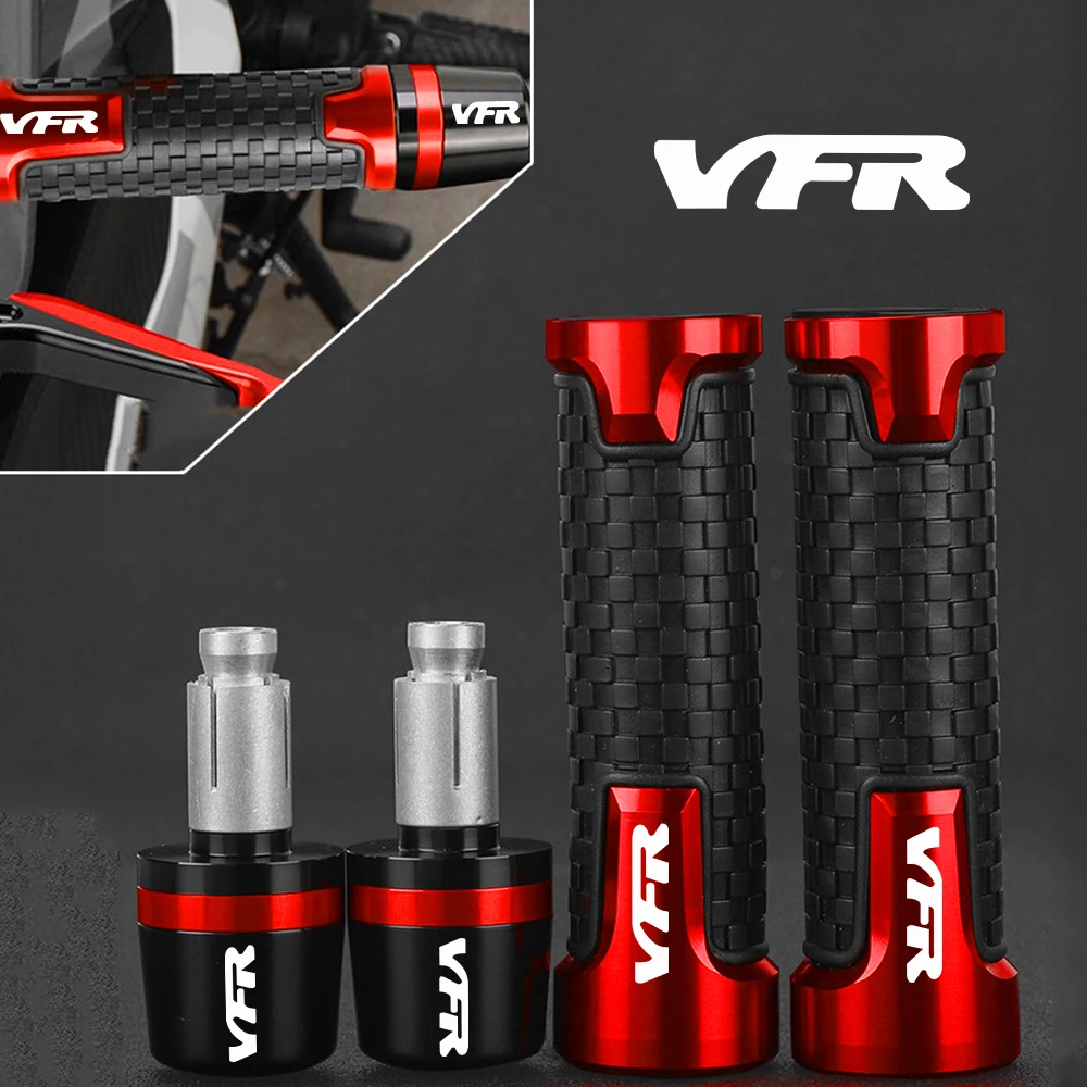 

FOR Honda Motorcycle VFR750 VFR800 VFR800F VFR800X VFR 1200 X VFR1200X 7/8'' 22MM CNC Handle Bar Cap End Plugs Handlebar Grips