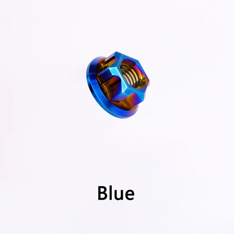 

1 шт. гайка из титанового сплава M5 M6 M8 M10 M12 M14 M16 M18 M20 M25 Длина 10-40 мм T25 Шестигранные фланцевые гайки Picth 0,8/1/1,25/1,5 мм