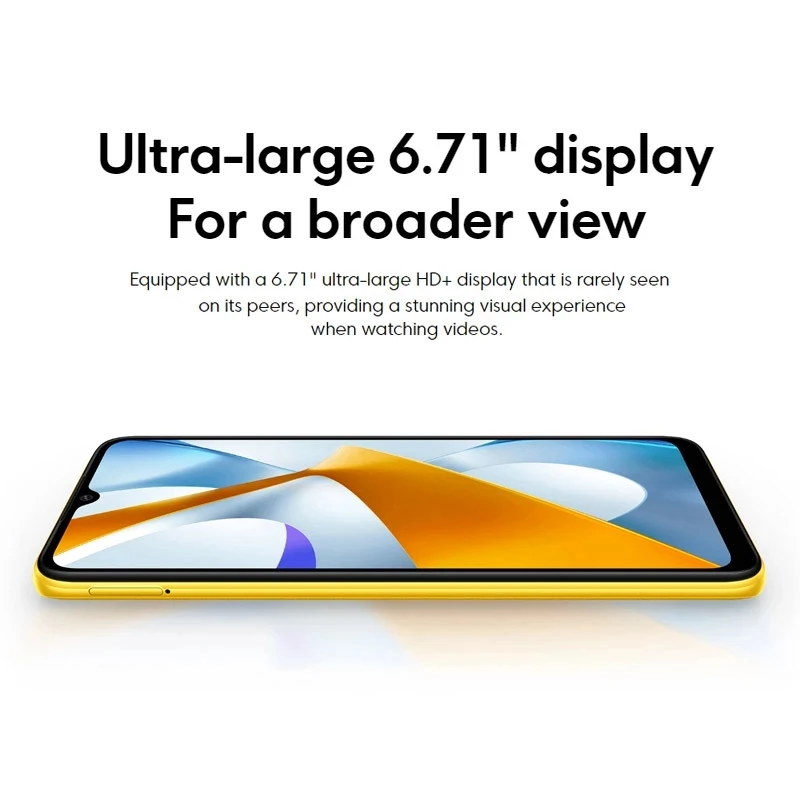 In Stock POCO C40 Global Version Smartphone 32GB / 64GB 6000mAh battery 6.71” Display JLQ JR510 Octa-core CPU 13MP Camera