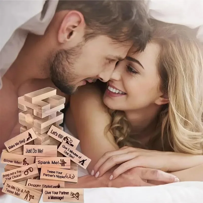 Декоративные цифры блок-башня деревянные штабелируемые украшения