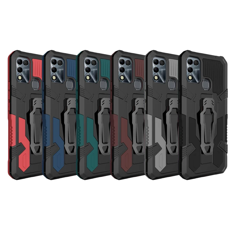 haoxuan shockproof back clip phone case for infinix hot 9 10 11s play car holder protective cover for infinix note 11 smart4 6 free global shipping