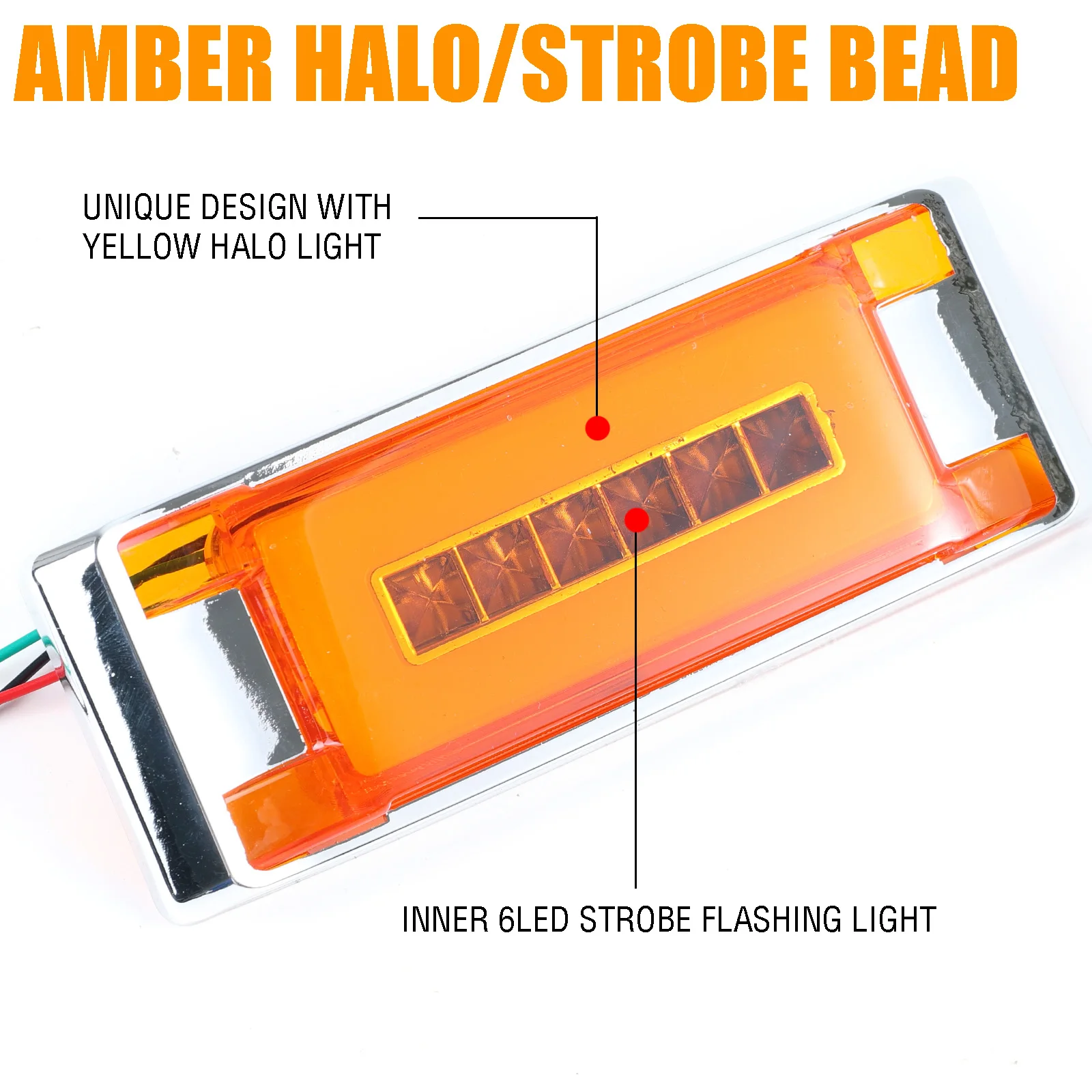 Универсальные светодиодные фонари боковые габаритные огни для автомобиля