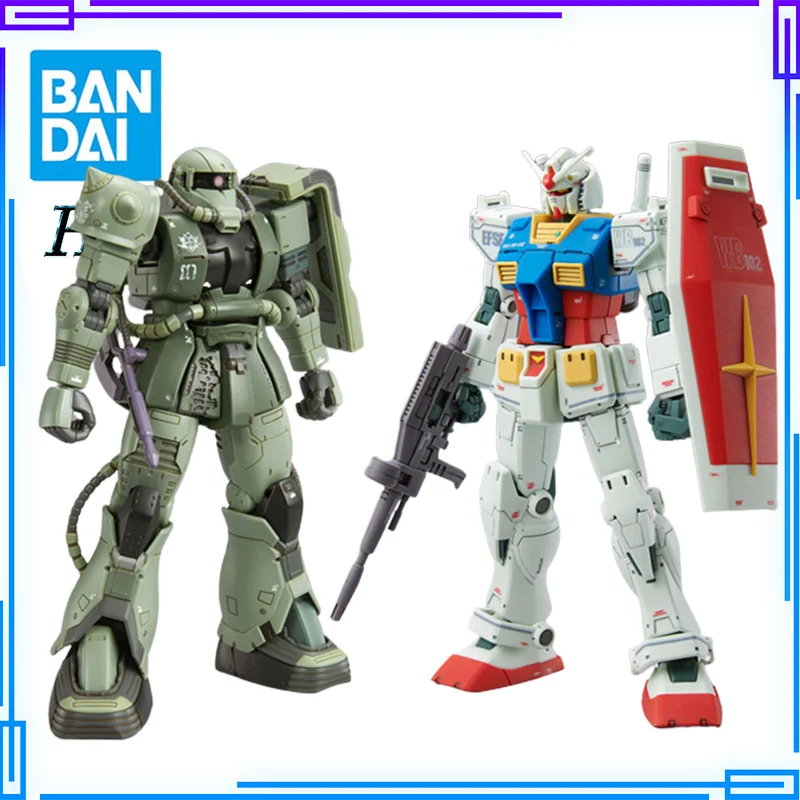 

Mobile Suit MS-06F Cucuruz Doan Zaku RX 78 2 Gundam Model Kit HG GTO 1/144 Bandai Original Gunpla Anime Action Assembly Toy