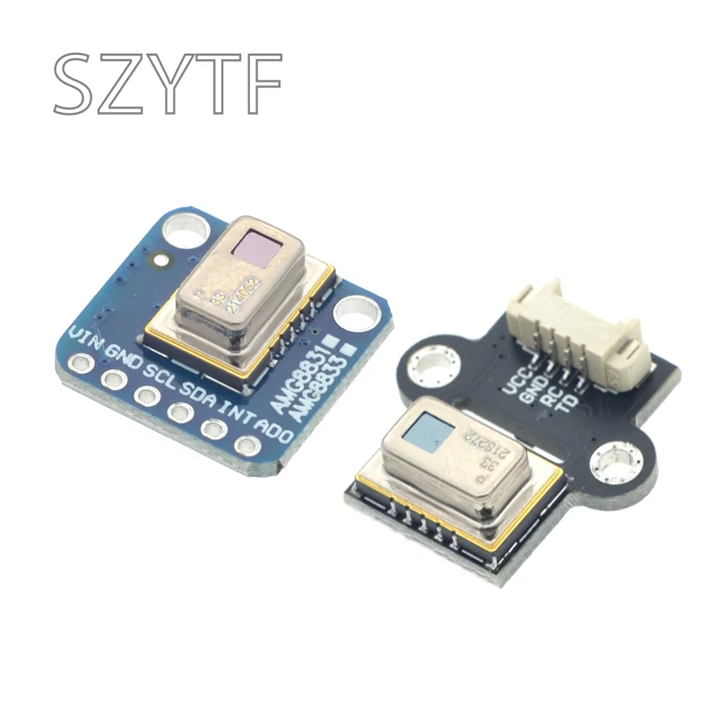 

GY-MCU8833 AMG8833 serial port infrared temperature measurement dot matrix sensor 8*8 thermal imager module