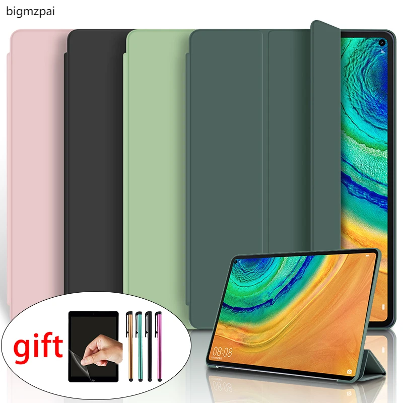 

Умный чехол для планшета Huawei MatePad T10S 10,1/T10, кожаный чехол-подставка для Huawei MediaPad T5 10 10,1 дюйма, Φ/L09/L03/W19