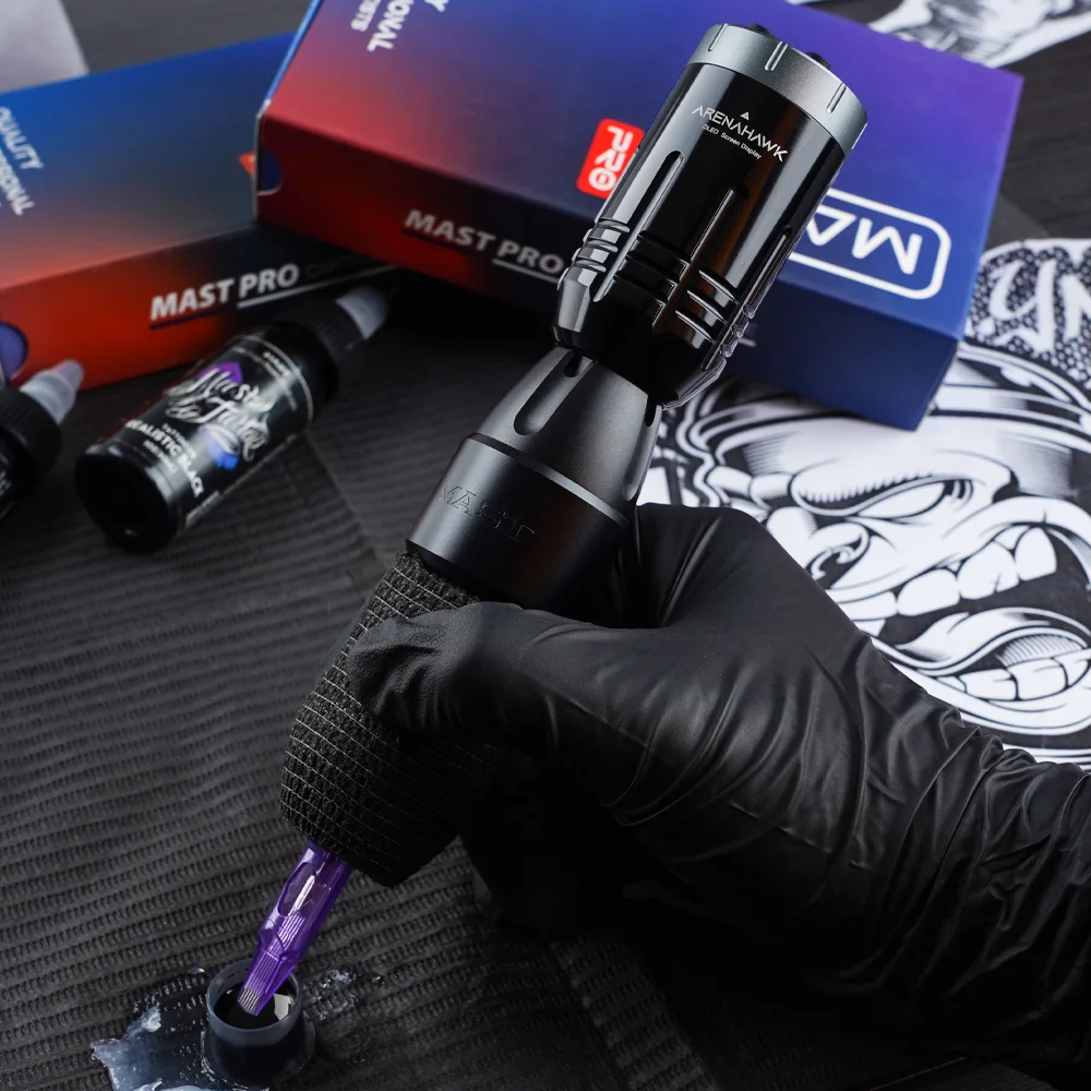 

Mast Tour Pro Rotary Tattoo Pen Machine Wireless Battery power supply Kit