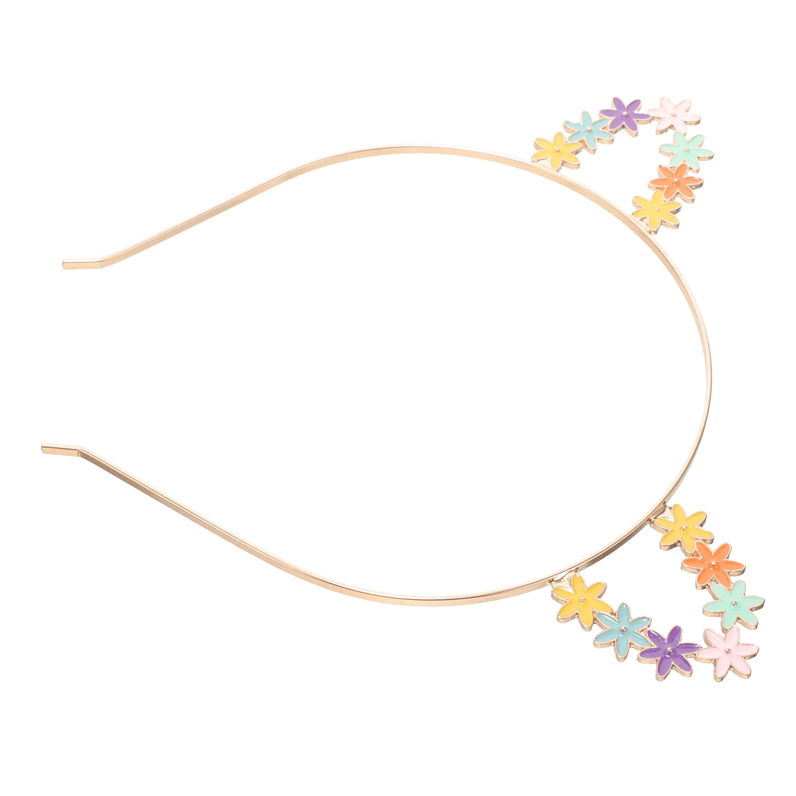 

Animal Cat Ears Headband Decor Cat Ear Design Cute Hairband Decorative Party Prop