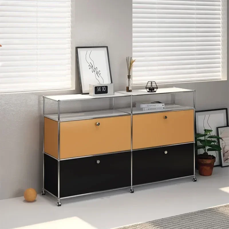 Комбинированный многофункциональный простой декоративный сервант из