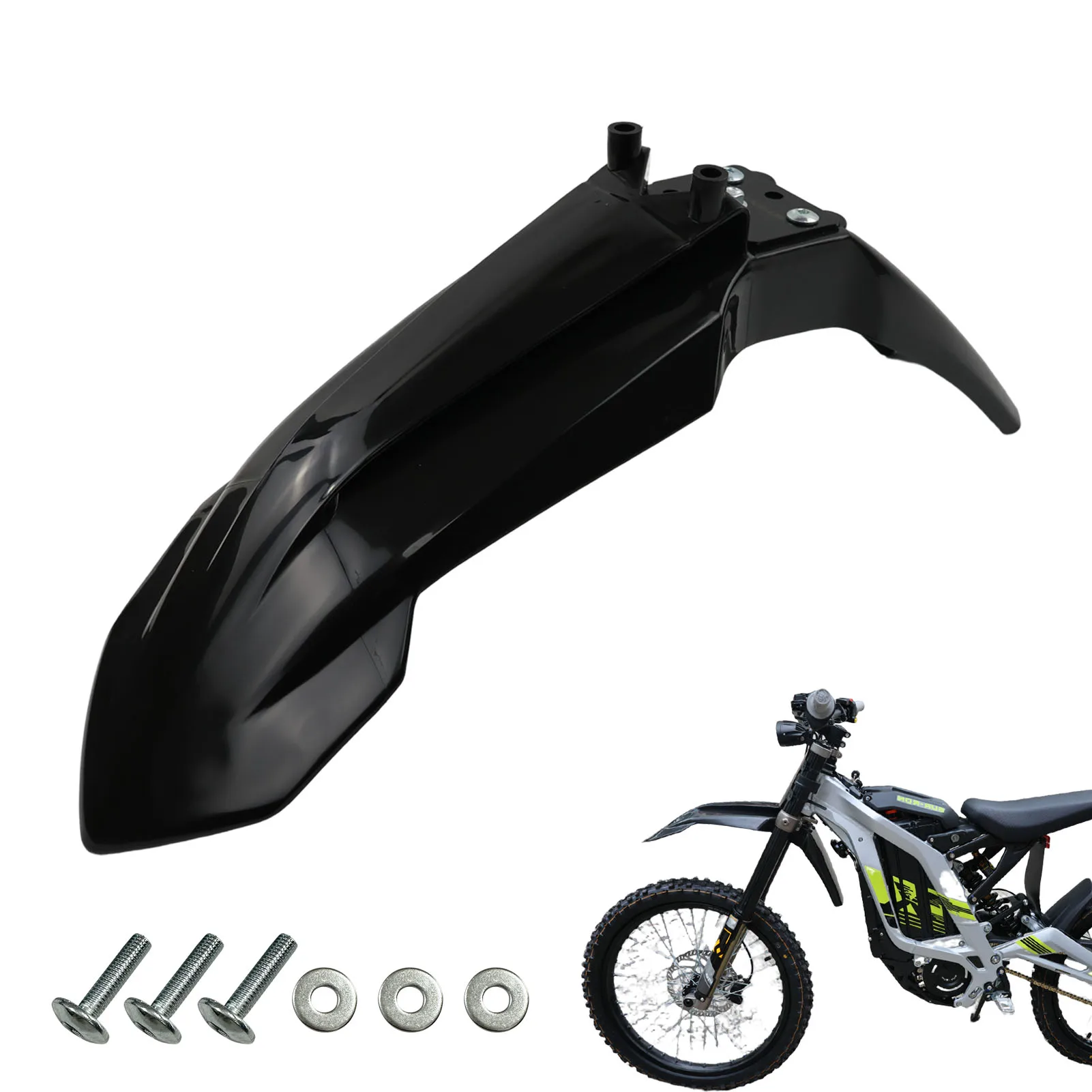 

Обновление электрического мотоцикла, пластиковый комплект второй переднего брызговика для Light Bee X Dirt Bike Мотокросс