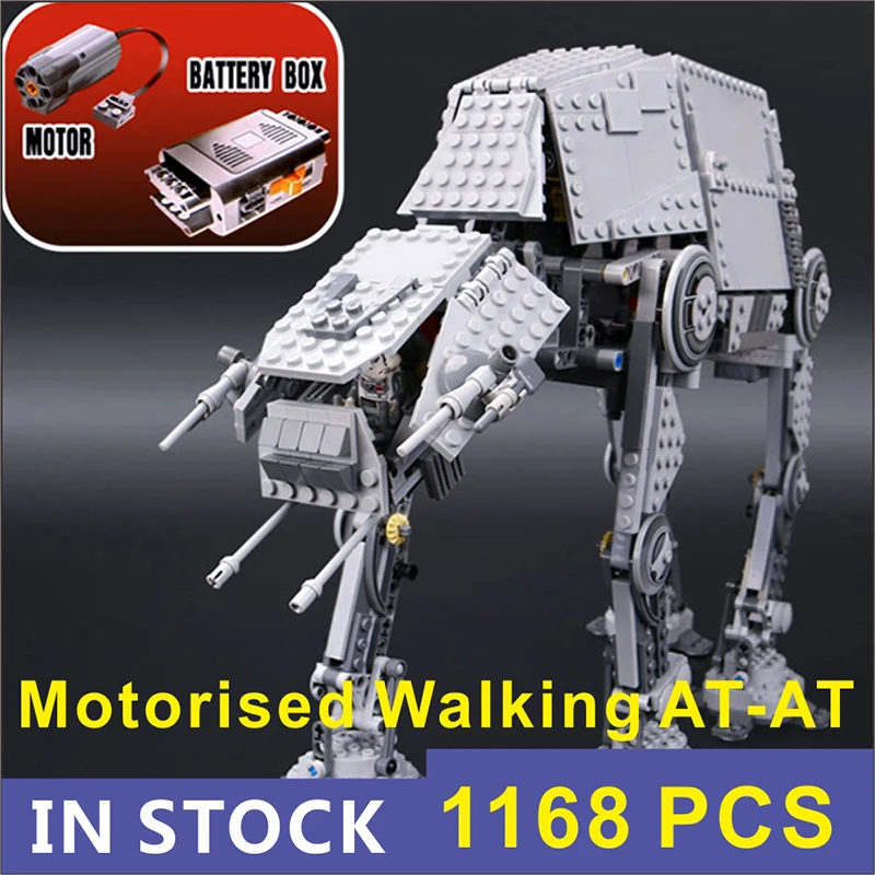 

Новинка 1267 шт. Звездный истребитель At- At Walker Moc Motor строительные блоки 10178 79211 игрушки для детей на день рождения рождественские подарки
