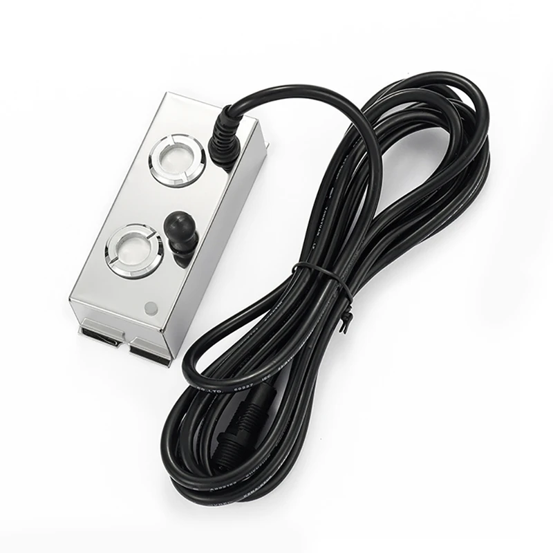 

2 Head Ultrasonic Mist Maker Fogger Machine Air Humidifier for Agriculture Greenhouse Hydroponics Garden/Lawn/Pond