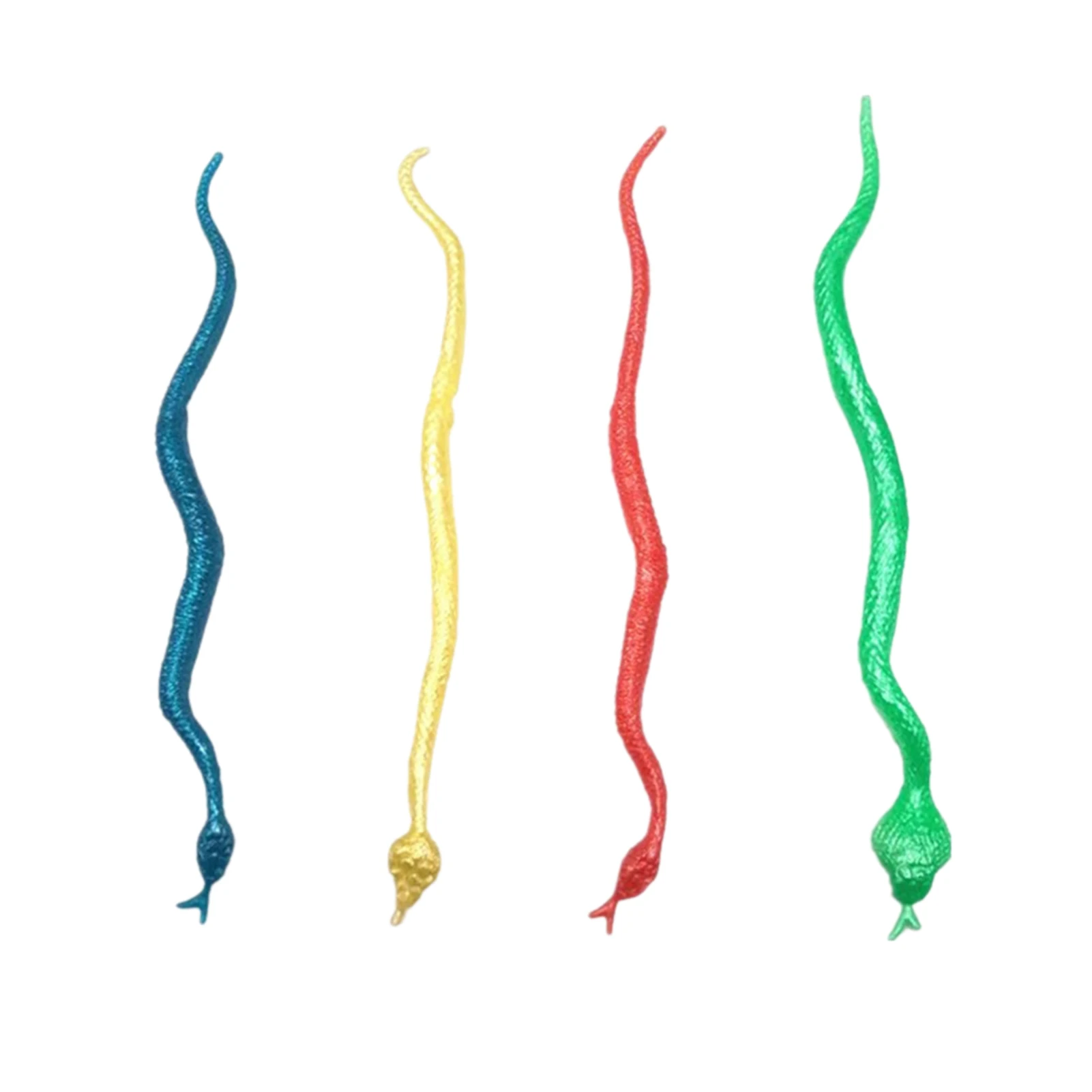 

Stretchy Snake Toy Colorful Fake Snakes 30Pcs Sensory Toys For Adult Kids Halloween Party Favors Decoration Small Classroom