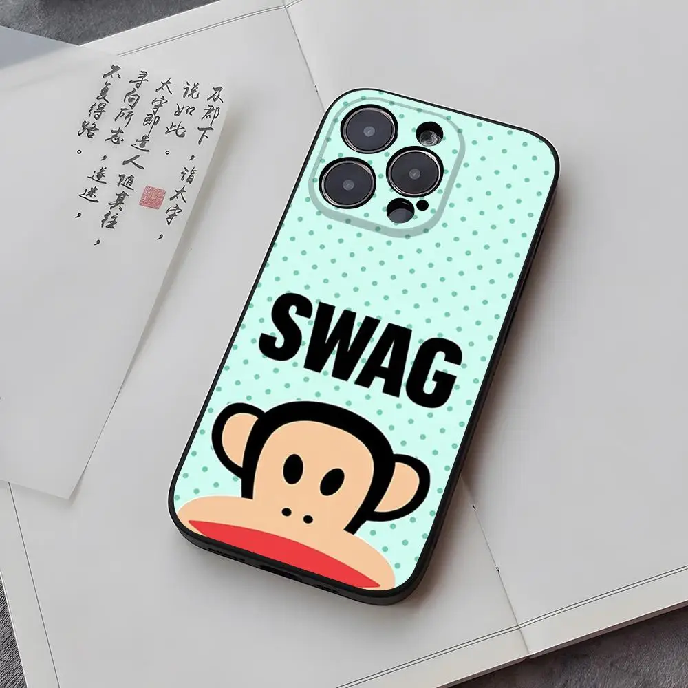 Классический чехол для телефона с логотипом Paul Frank для iPhone 17, 16 Pro Max, 15, 11, 13, 14 Pro, Xs Max, Mini, Xr, X, 7 Plus (art.: 3920dbd558e0b) - 3920dbd558e0b