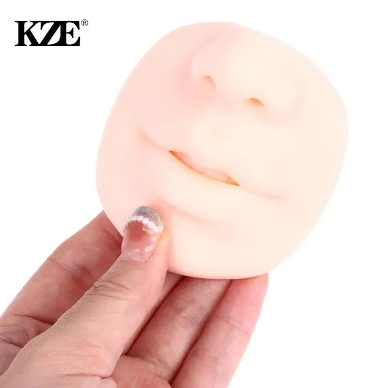 

Microblading Reusable 5D Silicone Practice Lips Face Skin European Solid Lip Block For PMU Beginner Training Tattoo Permanent