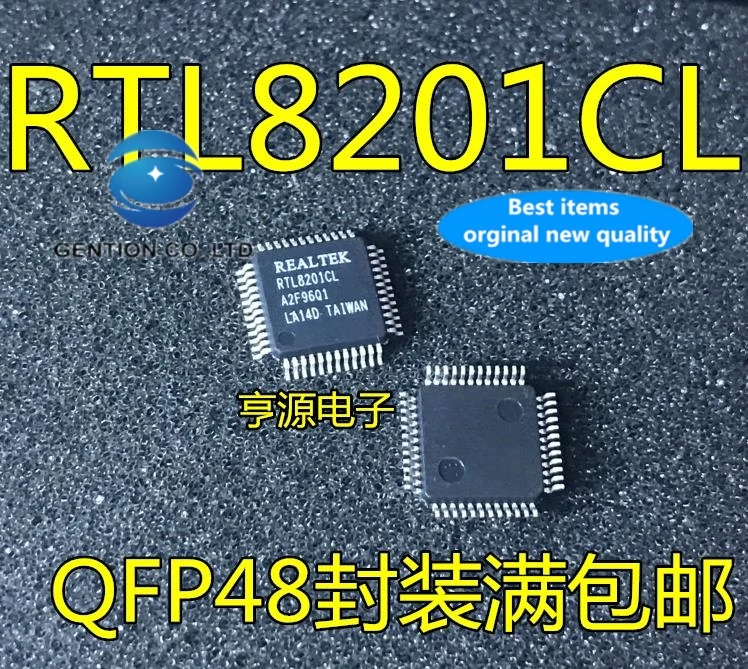 5 шт. RTL8201 RTL8201CL QFP48 в наличии 100% новые и оригинальные