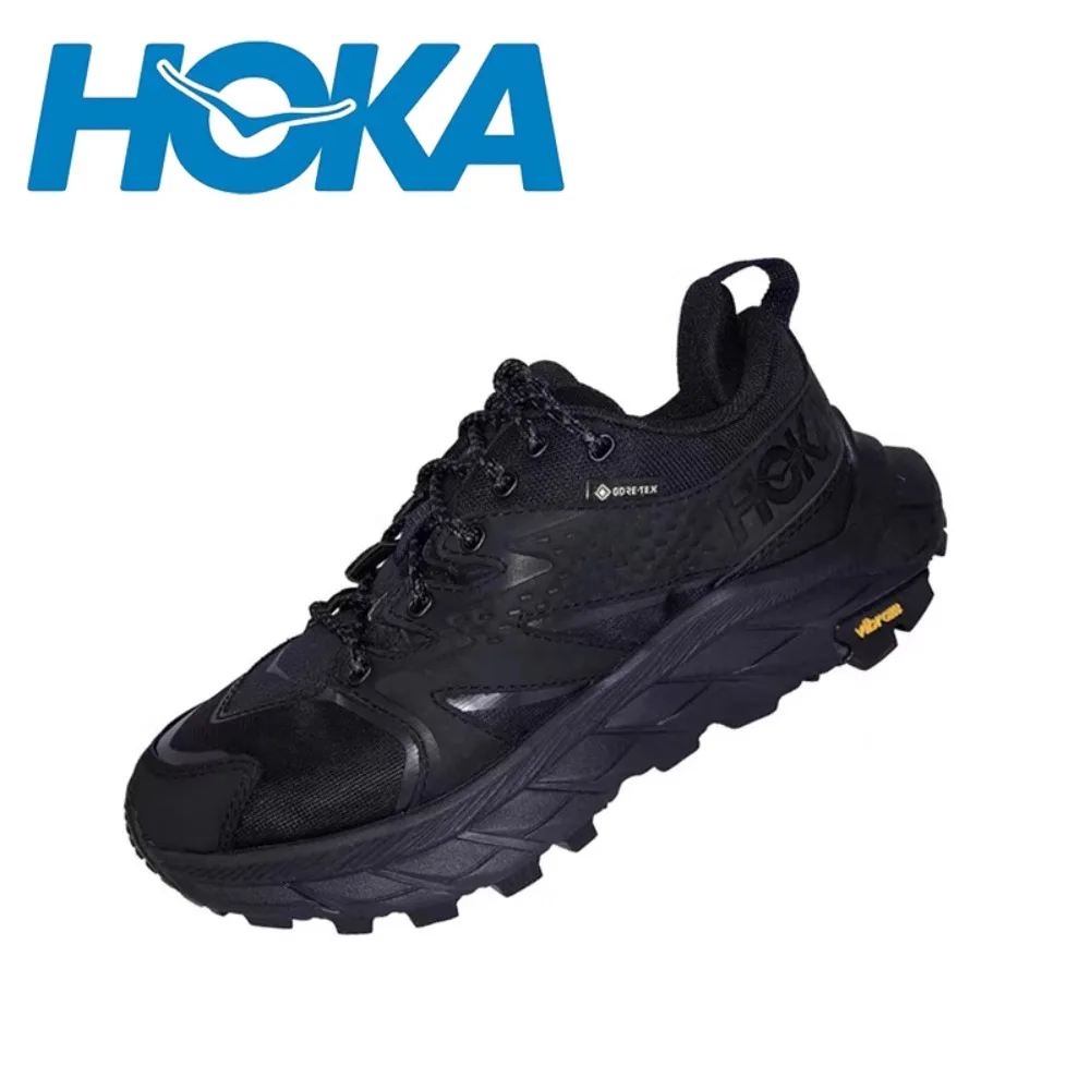 

Original HOKA Anacapa Hiking Boots Tiger's Eye Tan Breathable Anti Slip Men Women Outdoor Sport Running Sneakers