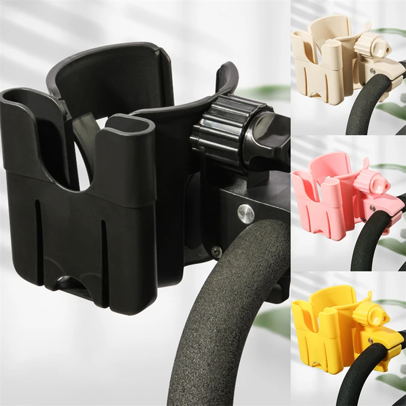 

Подстаканник для коляски, держатель для телефона, подставка для бутылки с молоком для прогулок, противоскользящий дизайн, универсальные аксессуары для коляски, детской коляски