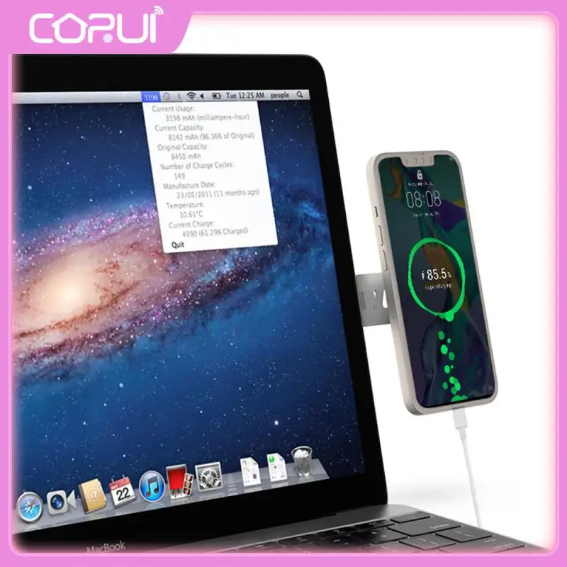 

180 ° Bidirectional Rotation Foldable Phone Holder 54g Desktop Bracket Portable Mounting Bracket Small Size Radiating Durable