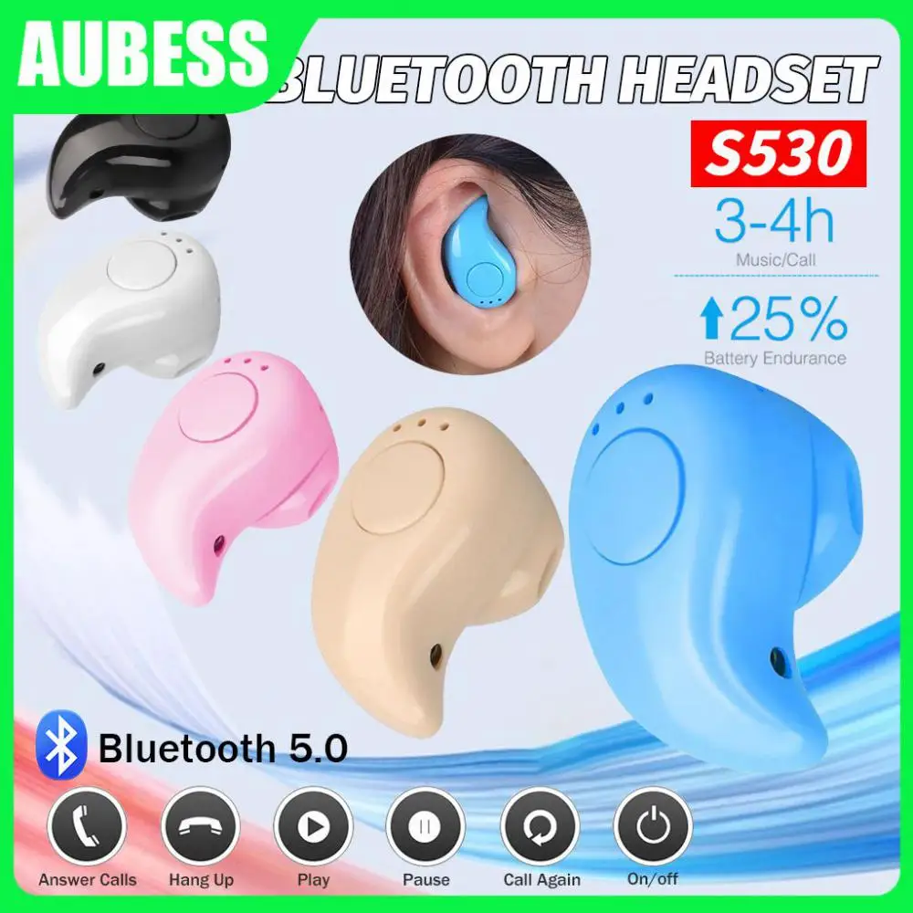 

Wireless Headset Sports Earphones Single Head Hifi Music Headphones Tws For Oneplus Training Mini Earbuds Stereo Hands Free