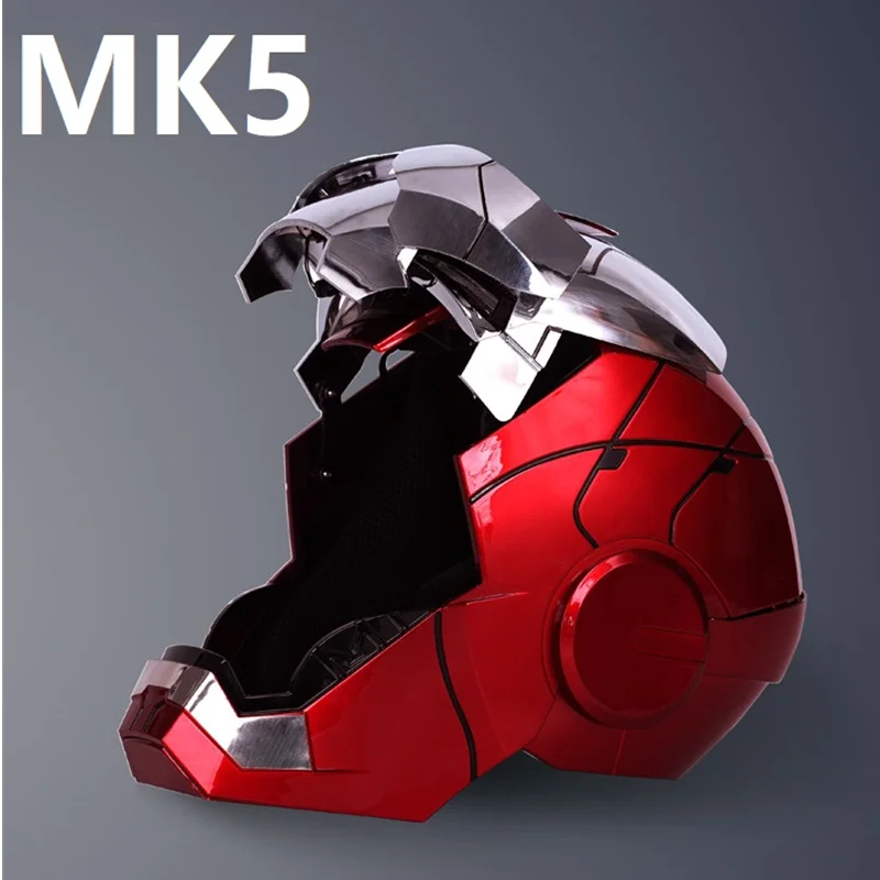 Новинка электрический шлем Mk5 для косплея Железного человека с разными частями