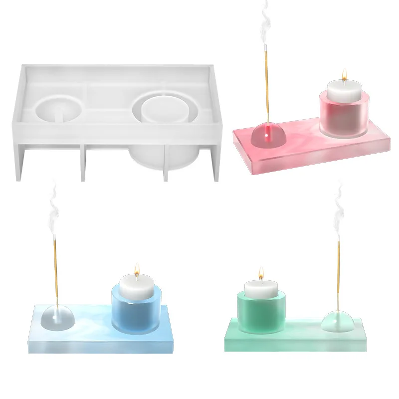 Силиконовая форма для свечей и благовоний