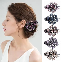hair styling for thick long hair rhinestone hair clips flowers duckbill clips crystal hairpins dovetail barrettes