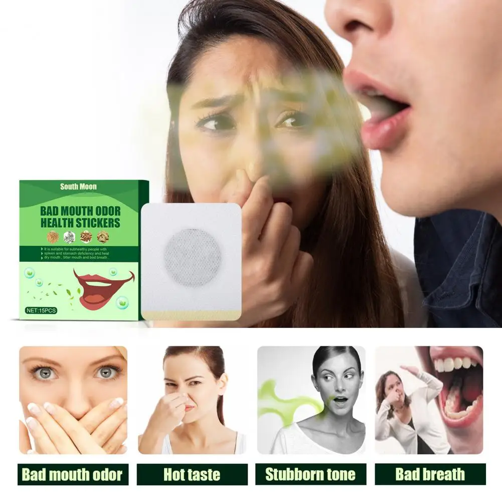 

Remove Food Scraps Portable Remove Tough Stains Mouth Odor Strips for Men