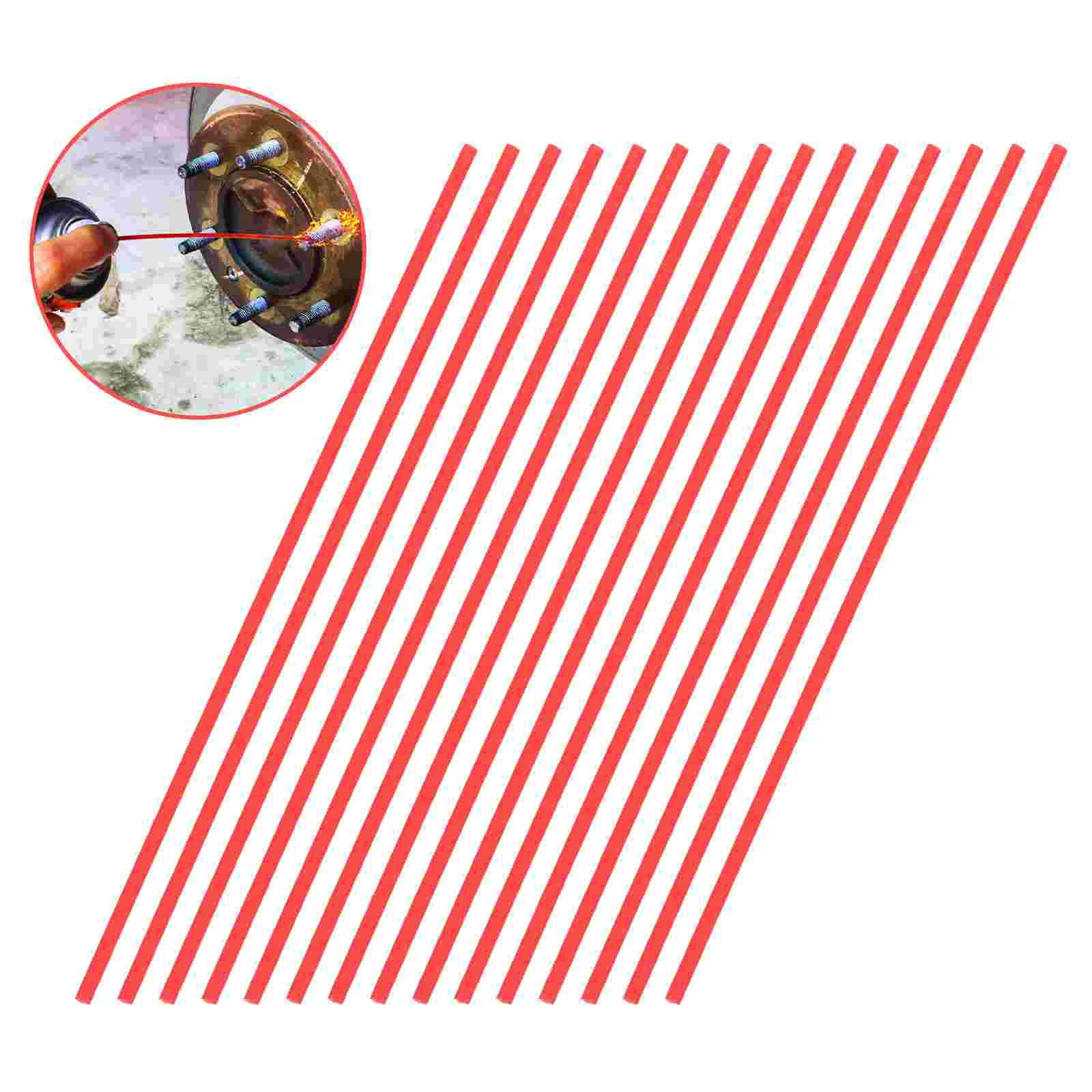 

50 шт., удлинительные трубки для распылительной насадки для удаления ржавчины, красные, нестандартной длины, устойчивые к кислотам и щелочам, многоцелевые