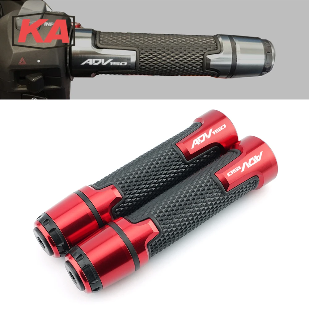

22mm 7/8" For HONDA ADV 150 ADV150 ADV-150 Handlebar Hand Handle Grips End Plug Cap Motorcycle Accessories 2019 2020 2021