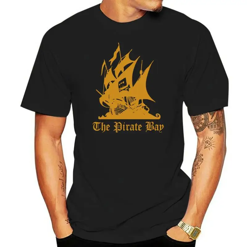 

Мужская футболка с коротким рукавом The Pirate Bay-отличная Женская футболка для фанатов ThePirateBay