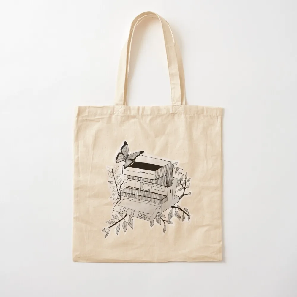 Сумка-тоут Life is странная Max для камеры Холщовый саквояж хранения женская сумка