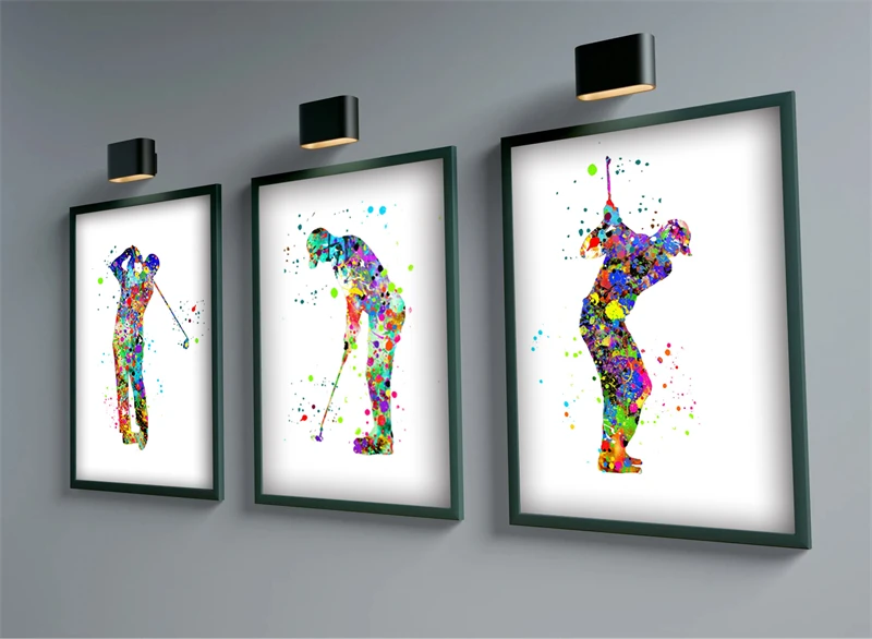 Player Canvas Print Wall Art Nordic Home Decoration Office Room Decor Gift