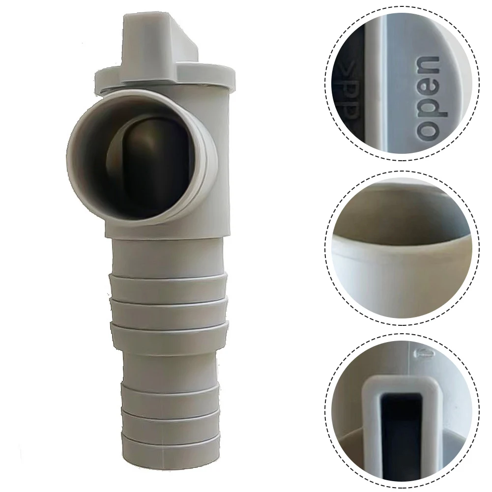 

1pcs Hose Adapter Replacement Fits For Intex 1.5in To 1.25in Straight Connector Pool Part 32 Mm Pools Accessories