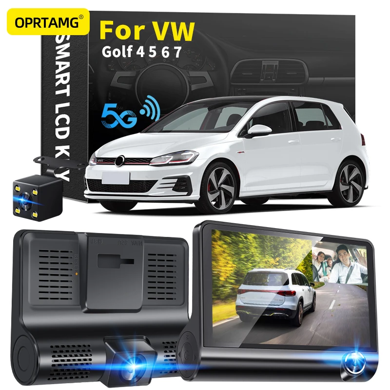 

Видеорегистратор OPRTAMG для Volkswagen VW Golf 4 5 6 7 1998 1999-2022