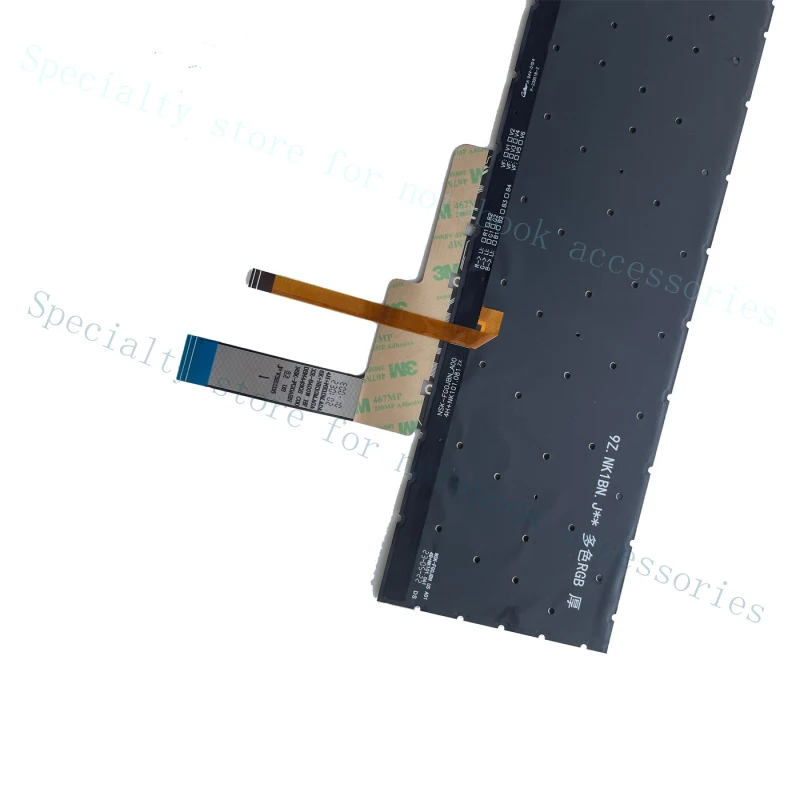 Фото Новая клавиатура с RGB-подсветкой A+ для MSI Pulse 15 B13VGK Pulse 15 B13VFK (MS-1585) US №3