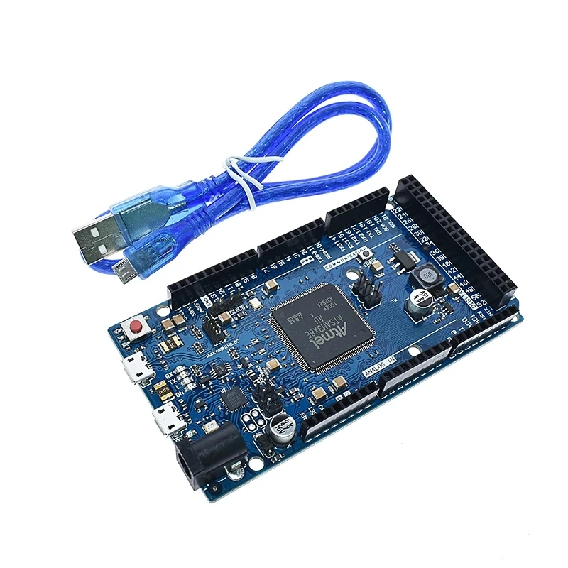 Плата DUE R3 AT91SAM3X8E SAM3X8E 32-битный модуль платы управления ARM Cortex-M3 для разработки Arduino