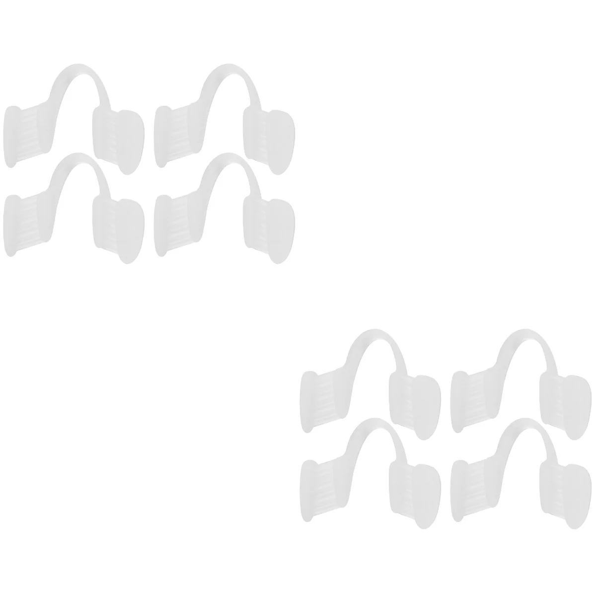 

8 pcs Night Dental Guard Anti Teeth-Grinding Guard Silicone Teeth Protector
