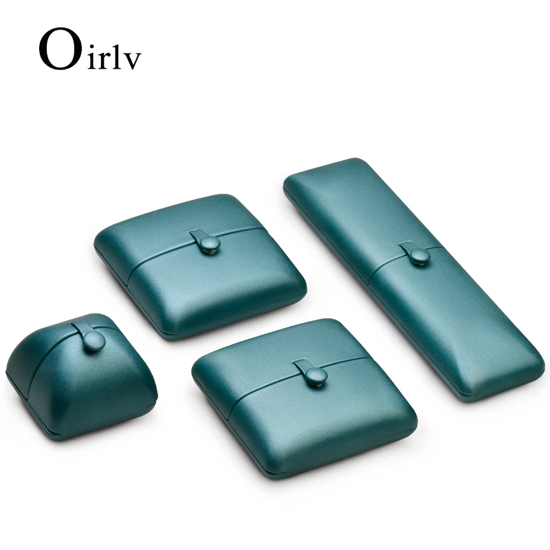 

Шелковая синяя Подарочная коробка Oirlv для ювелирных изделий, кольцо, подвеска, ожерелье, браслет, шкатулка для ювелирных изделий, предложени...