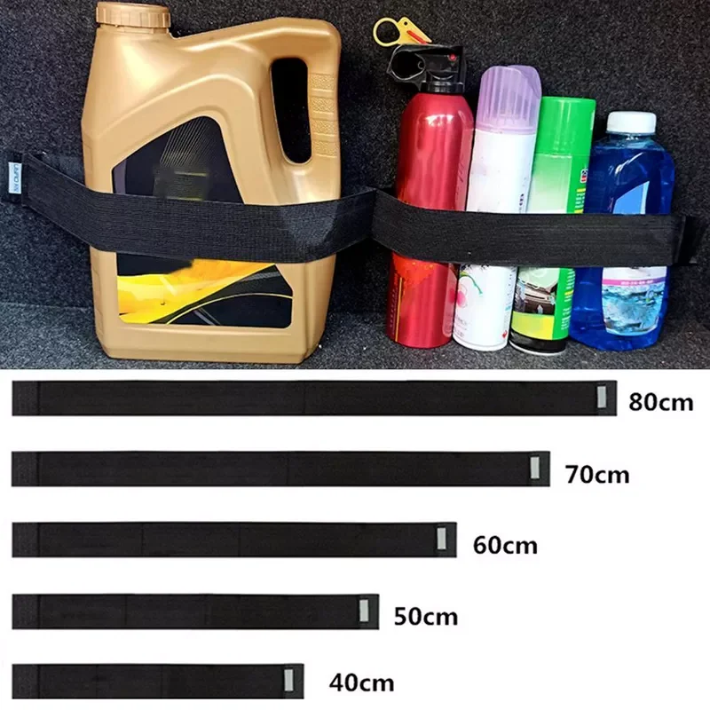 

Trunk Storage Fixing Elastic Belt Organizer Tapes Fire Extinguisher Fixed Auto Interior Stowing Tidying Accessories