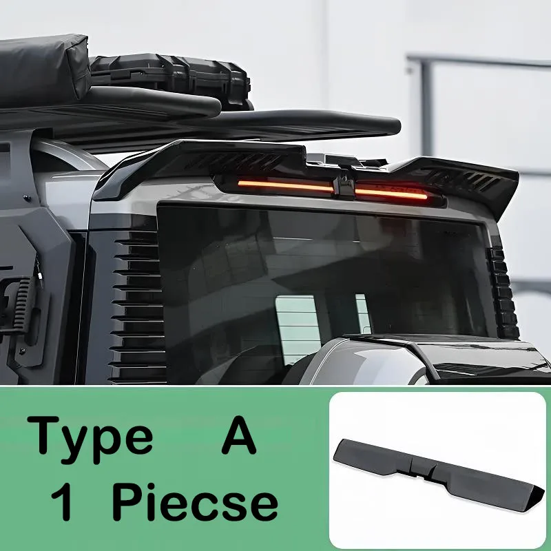 

Chery Jetour Traveller T2 2023 2024 Jetour T2 Автомобильное хвостовое крыло на крышу с фиксированным крылом Модифицированная краска Спортивное заднее крыло