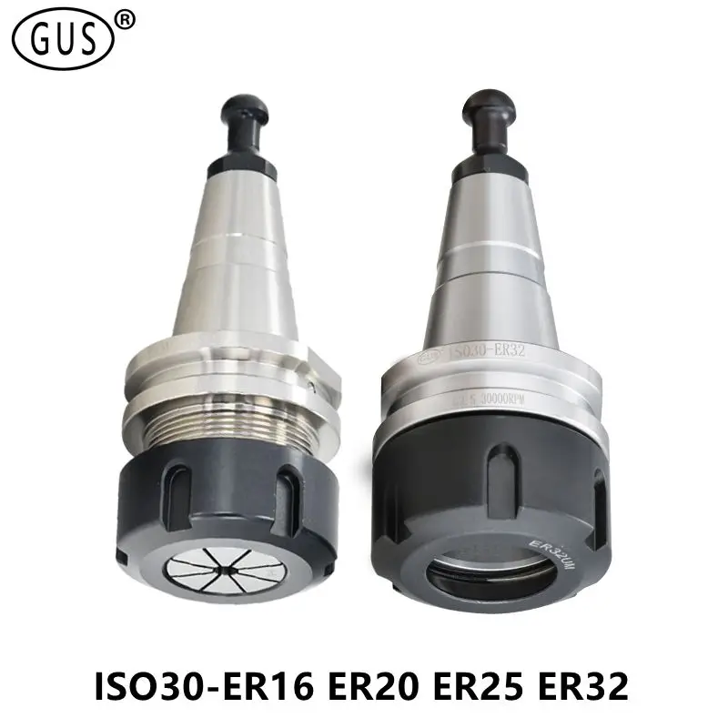 

GUS ISO30 ER16 ER20 ER25 ER32 Balance Collet Chuck G2.5 30000RPM CNC Tool Holder Milling Lathe Woodworking engraving machine