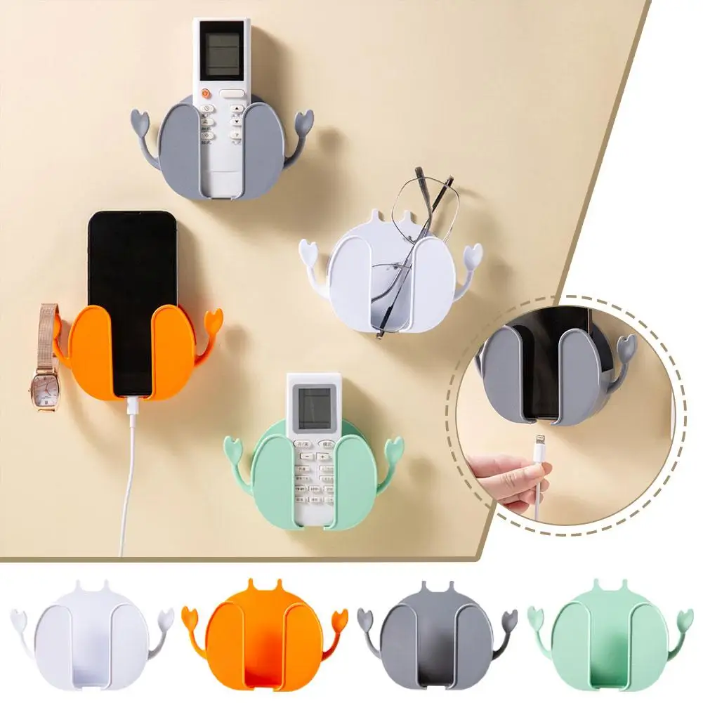 

Mobile Phone Wall Holder Universal Cellphone Charge Hanging Charging Stand Bracket Accessories Hook Dock Mobile Phone Hooks H6I7