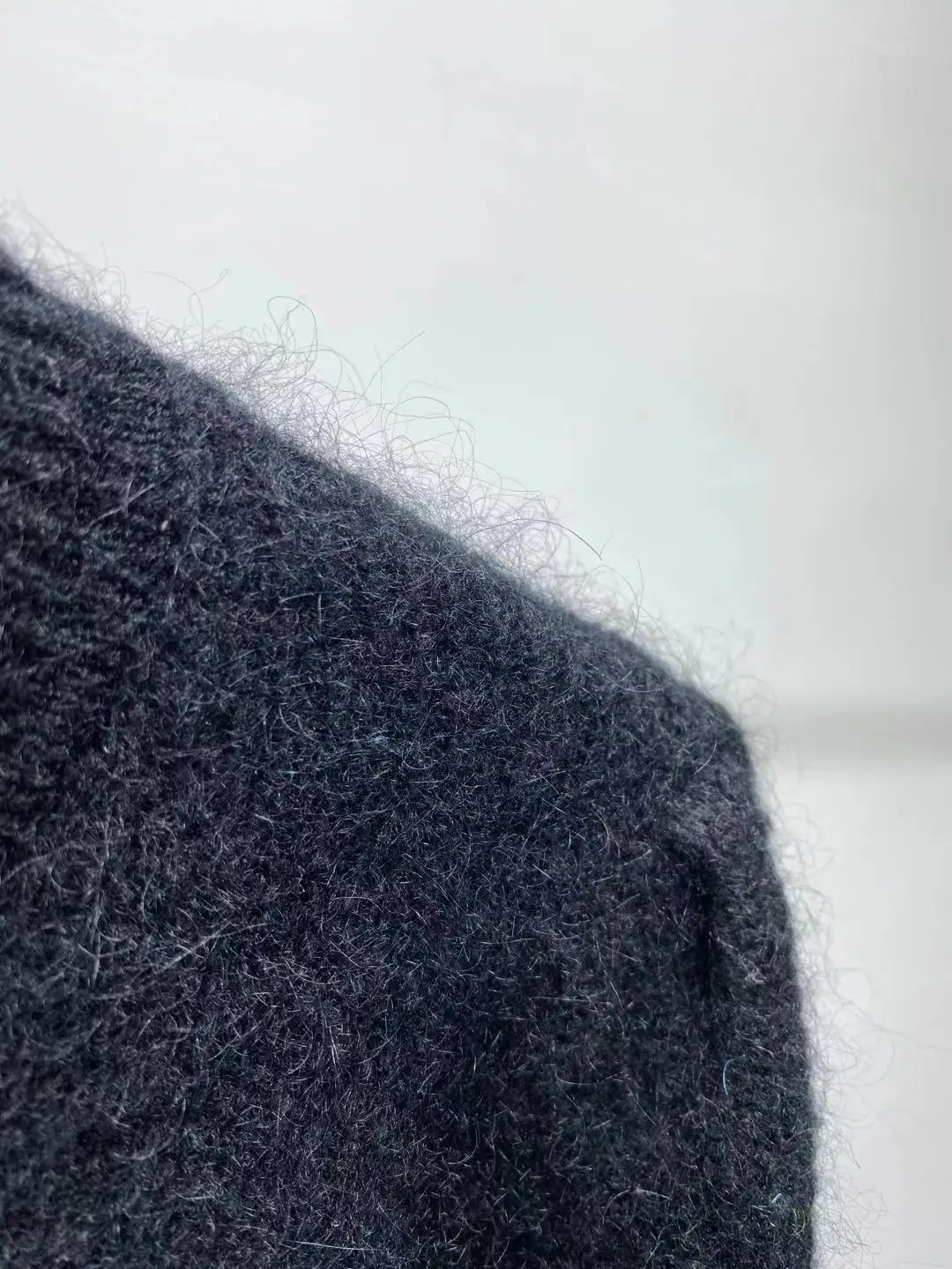 

Women Sweater Floral Embroidery Lantern Sleeve O-Neck Solid Color Streetwear Knitting Pullover