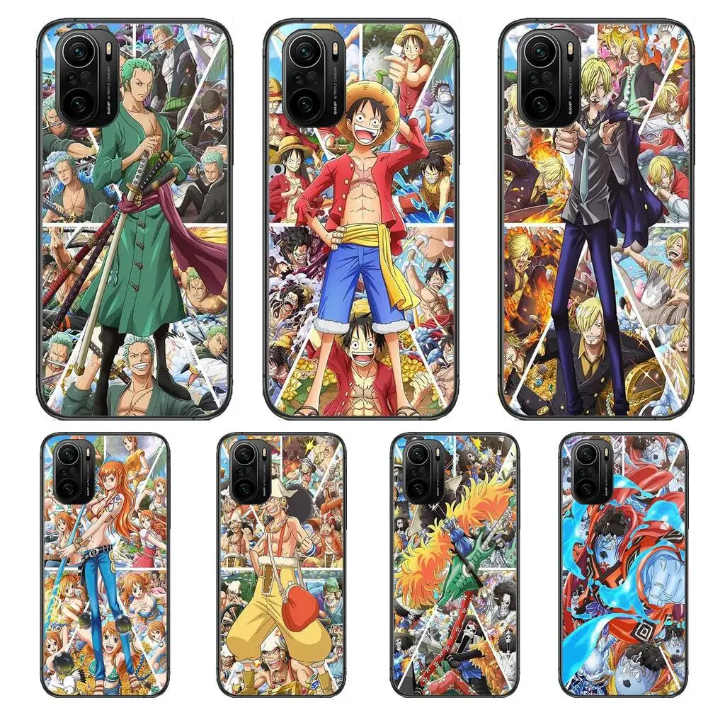 

2022 One Piece Exquisite Phone Case For xiaomi redmi POCO F1 F2 F3 X3 Pro M3 9C 10T Lite NFC Black Cover Silicone Back Prett mi