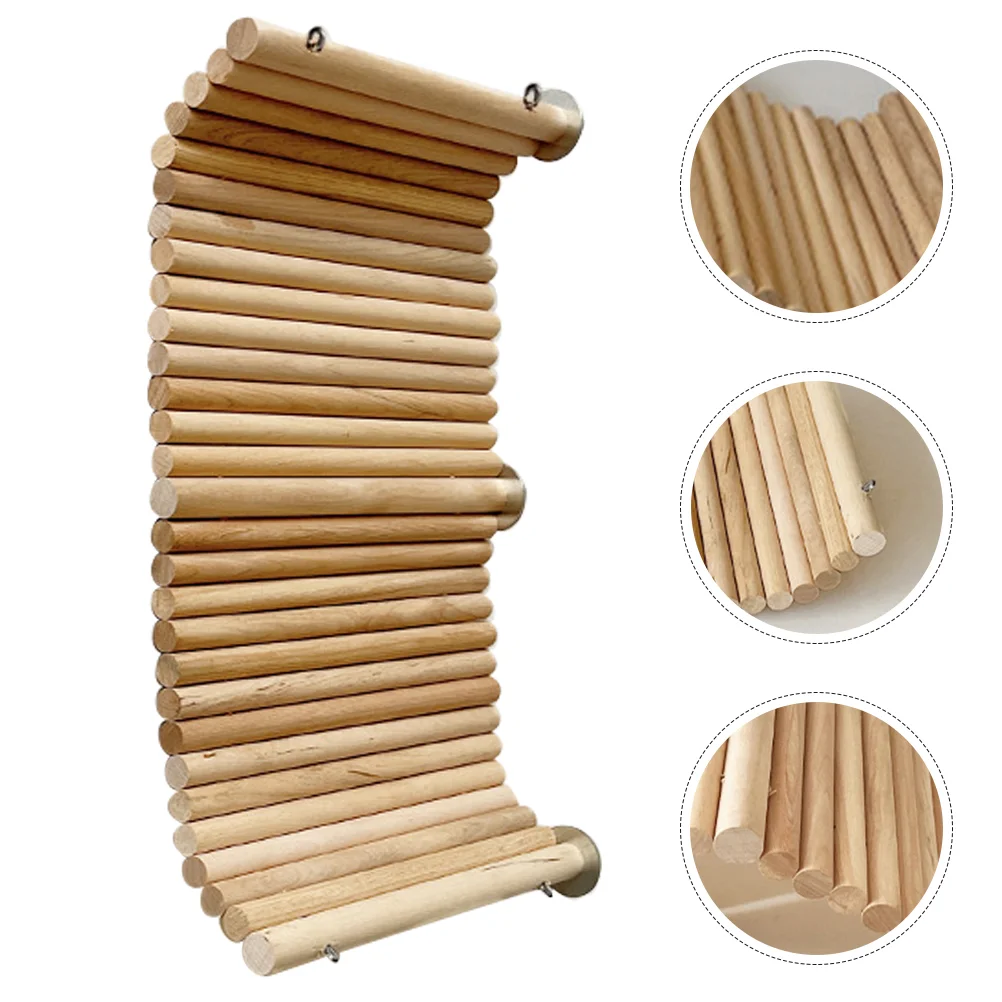 

Syrian Hamster Board Wood Small Pet Toy Hamster Jumping Board Exercise Toy