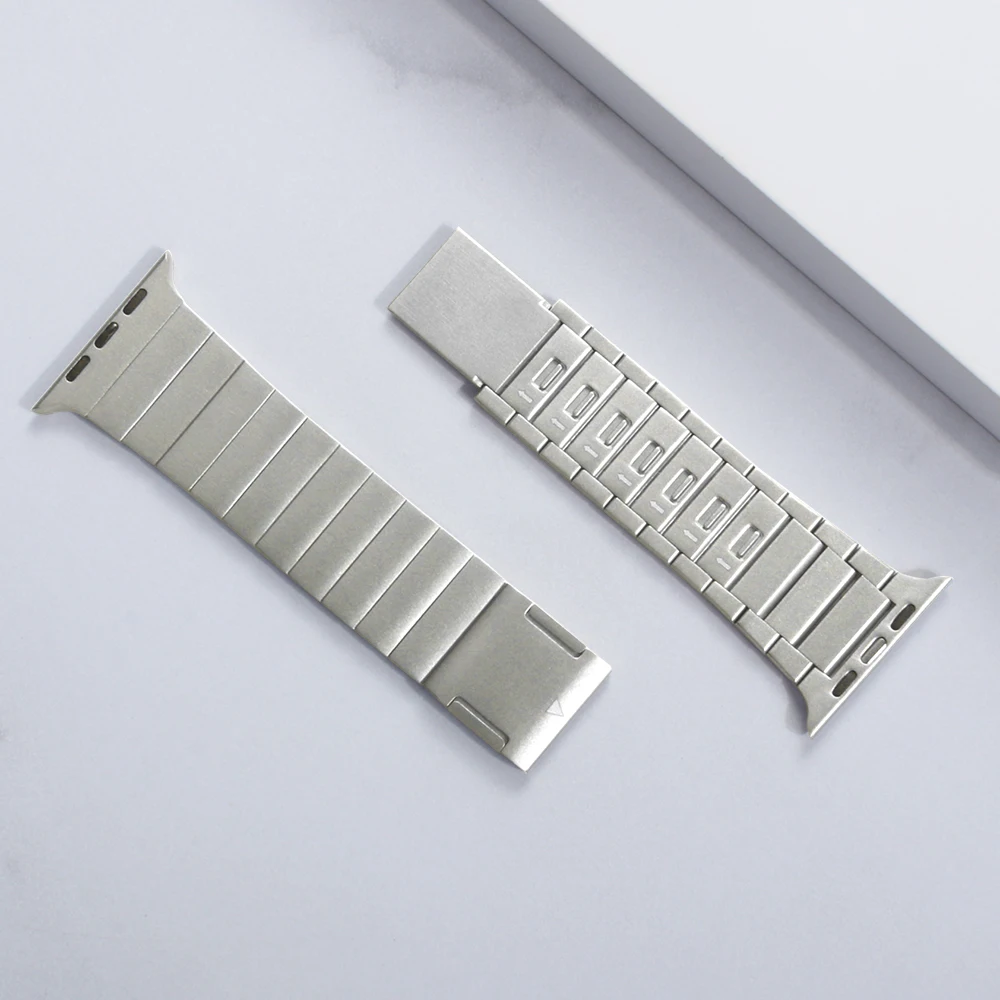 Stainless Steel Band for Apple Watch 44mm 45mm 49mm Magnetic Link Bracelet IWatch Series Ultra 8 7 6 SE 49 45 44 Mm Metal Strap