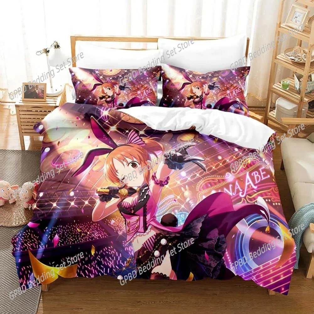 Комплект постельного белья Kawaii Girls THE iDOLM@STER из полиэстера